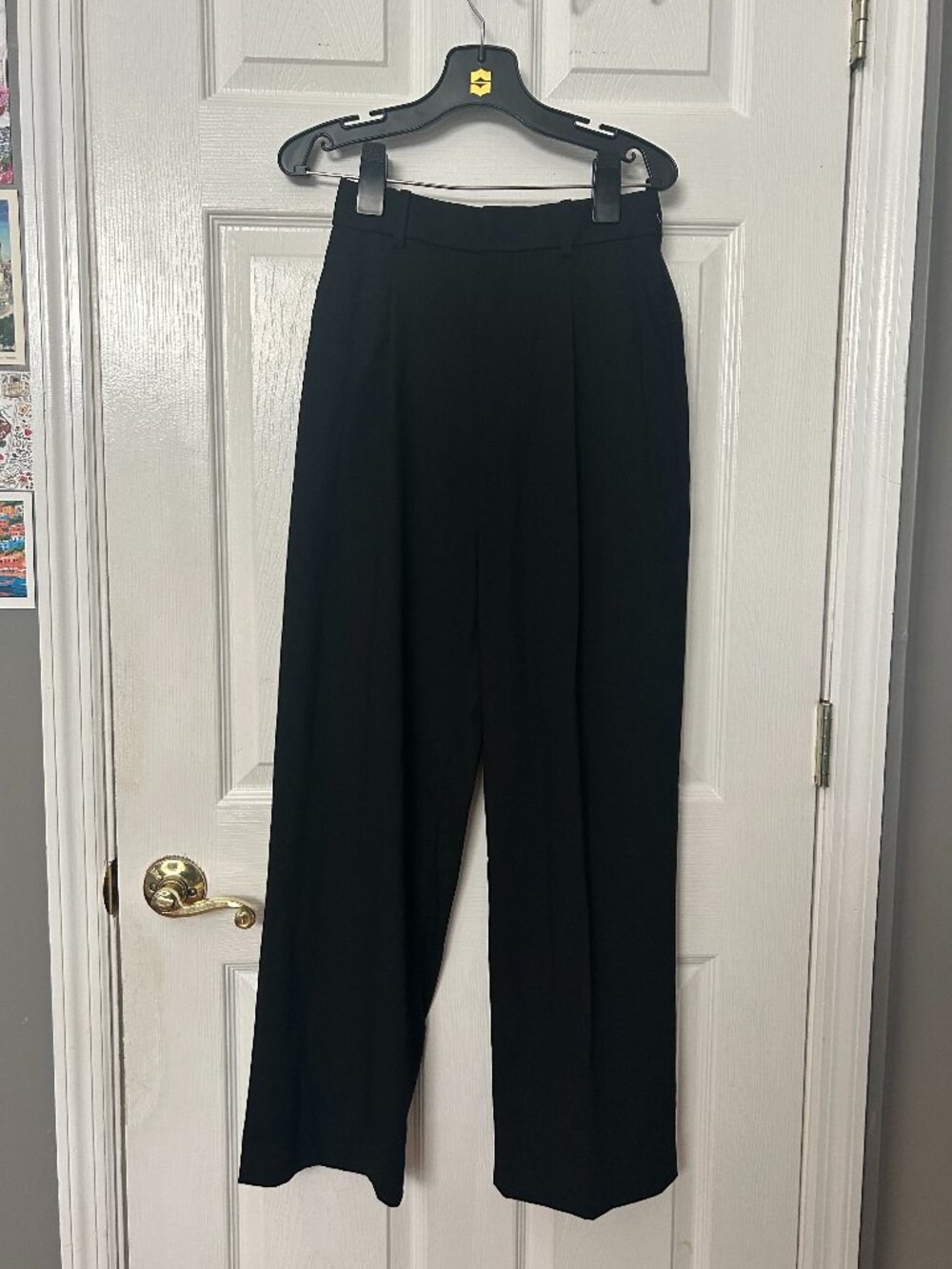 Uniqlo Black Pants Women's Size XS (Extra Small) High Rise Work Office Career